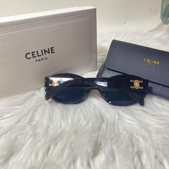 Celine Brown Tortoise Sunglasses main image 4